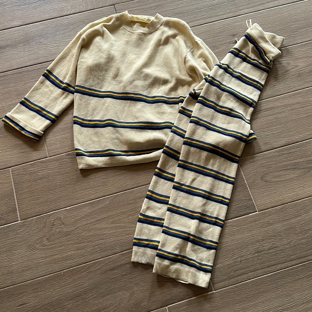 Free people dupe sweater set
